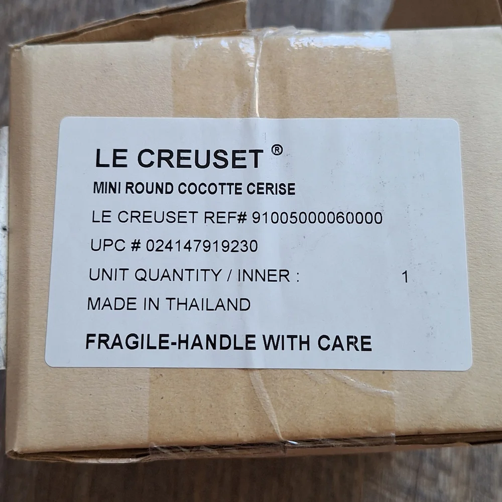 Le Creuset Red Mini Cocotte - Picture 5 of 8